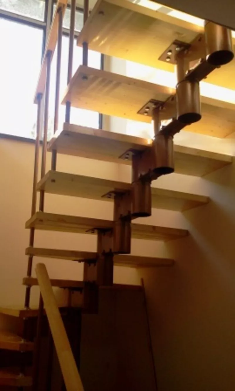 междуэтажная модульная лестница