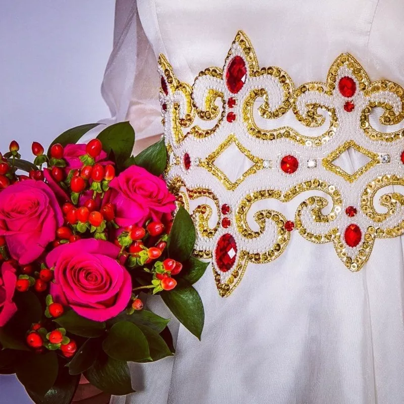 Свадебные платья в национальном стиле от Dana Nabi 7