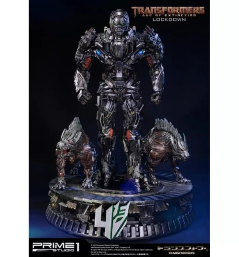 Transformers: Age of Extinction Museum Masterline Lockdown Statue