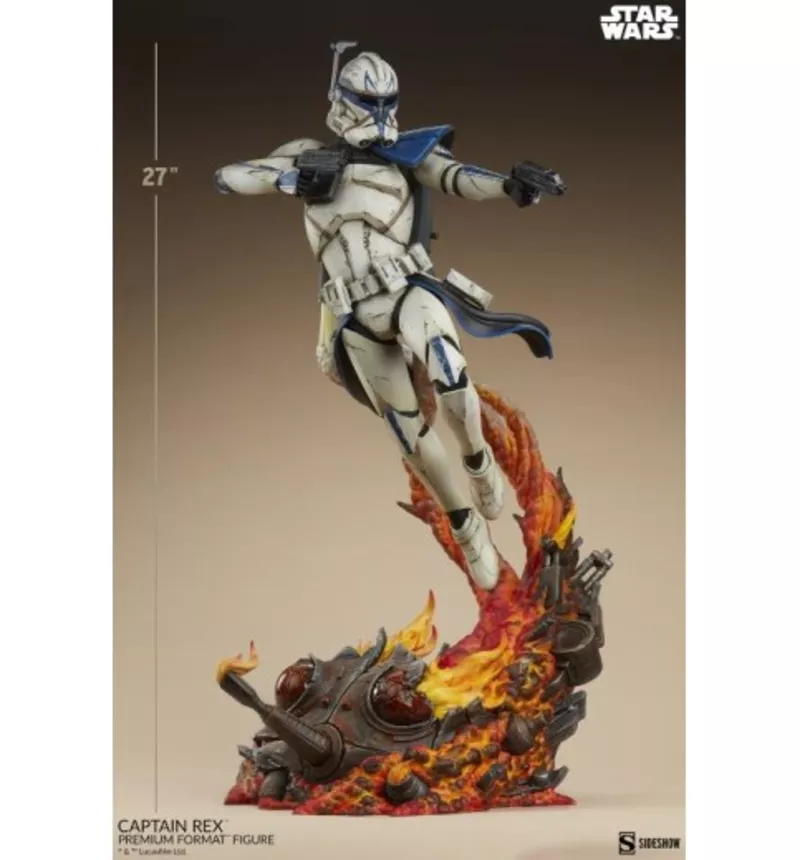 Star Wars: The Clone Wars Premium Format Captain Rex Statue