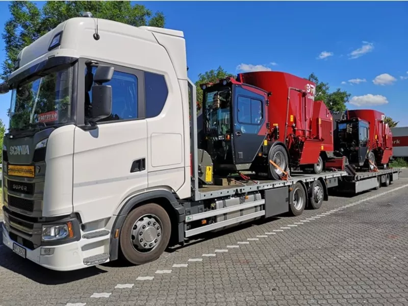 C+E на международные перевозки негабаритов 3000 € + бонусы,  Польша